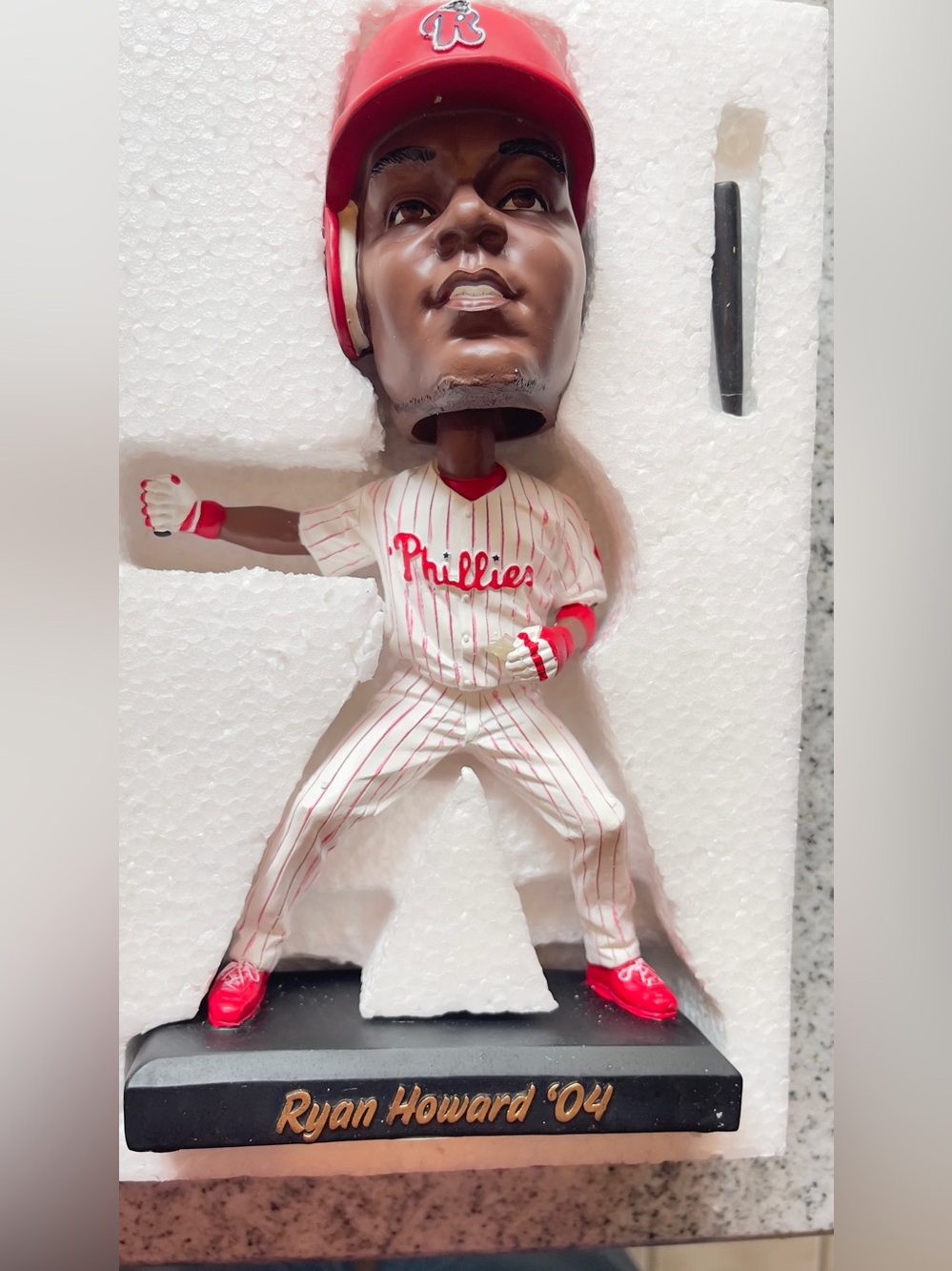Ryan Howard '04 Reading Phillies bobblehead figurine NIB